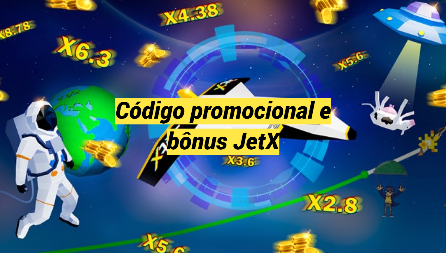 Código promocional e bônus JetX