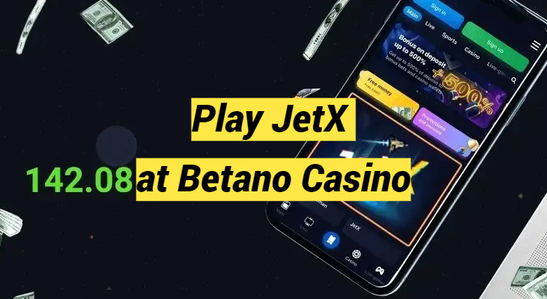 Play JetX at Betano Casino