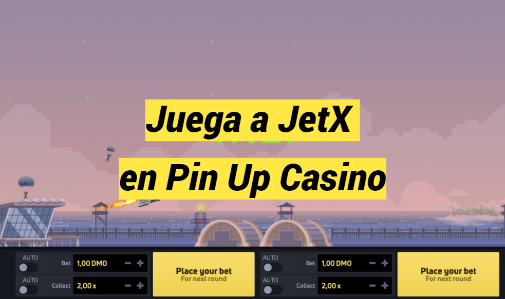 Juega a JetX en Pin Up Casino