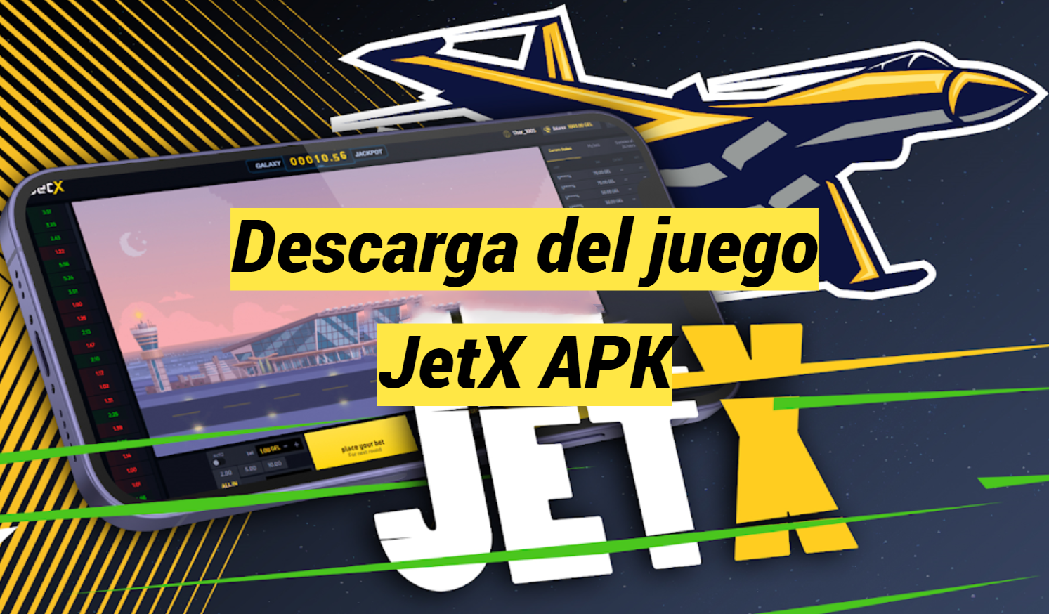 Descarga del juego JetX APK