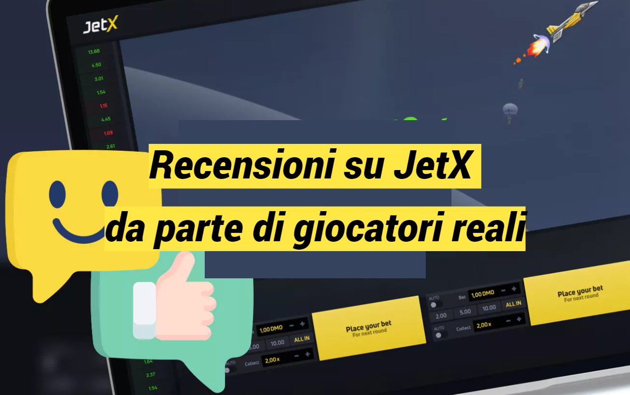 Recensioni su JetX da parte di giocatori reali