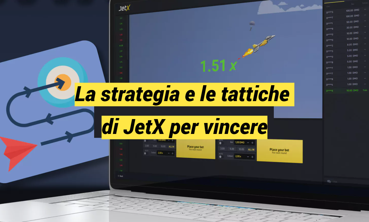 La strategia e le tattiche di JetX per vincere